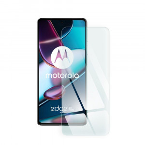 Плосък закален стъклен протектор BLUE STAR - Motorola edge 30 pro - Img 5
