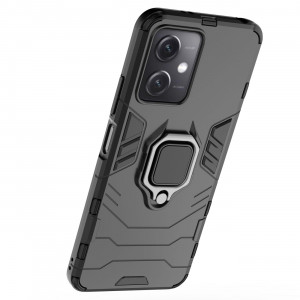 Подсилен гръб с магнитна стойка Ring Armor - Xiaomi Poco X5 / Redmi Note 12 черен - Img 13