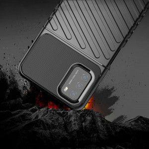 Подсилен гръб Thunder - Xiaomi Poco M3 / Redmi 9T син - Img 3