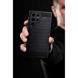 Силиконов гръб FORCELL Carbon - Samsung Galaxy S21+ 5G черен - Img 20