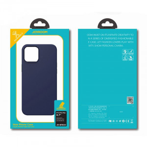 Силиконов гръб JOYROOM Color - iPhone 12 Pro Max син - Img 5