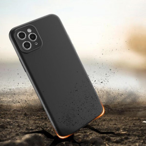 Тънък гел гръб Soft - Xiaomi Redmi 12 / Note 12R / Poco M6 Pro черен - Img 2
