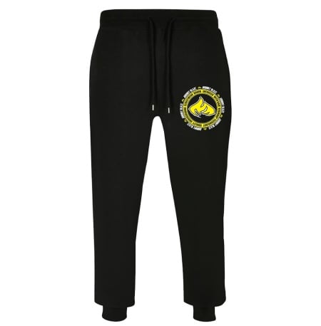 Johnny Blaze Sweatpants -  Yellow Wheel !  [ Black Yellow / Glow in the Dark ] Edition 4