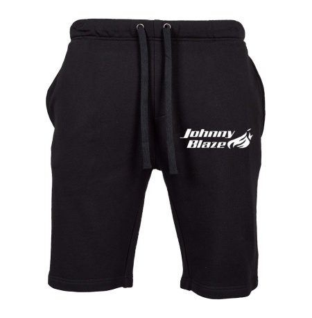 Johnny Blaze Shorts / Bermuda  - JB Classic [ Black White  / Glow in the Dark ]  Edition 2
