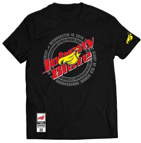 Tricou Johnny Blaze - Urban JB Resurrected in 2020 [ Black Red ]