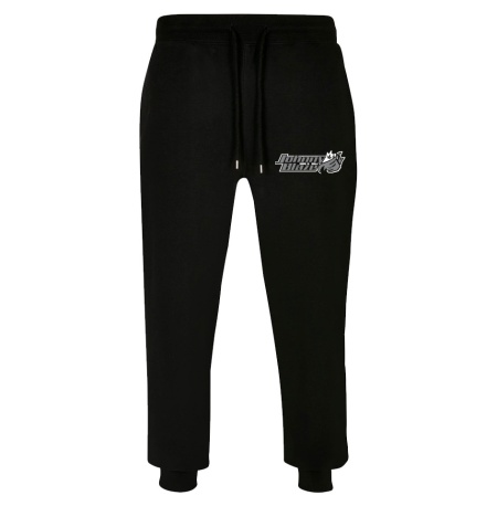 Johnny Blaze Sweatpants - JB Small Leaf   [ Black Grey / Glow in the Dark ]  Edition 3
