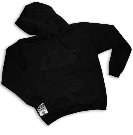 Johnny&#39;s - hy Johnny Blaze Hoodie - JB Old School Signature Logo [ Black