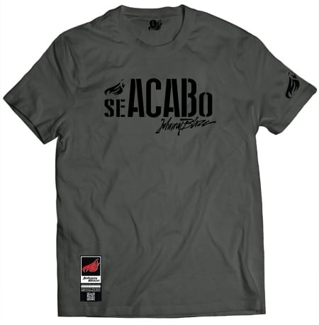 Johnny Blaze T-shirt - SeACABo   [ Grey / Black ]  Edition 4