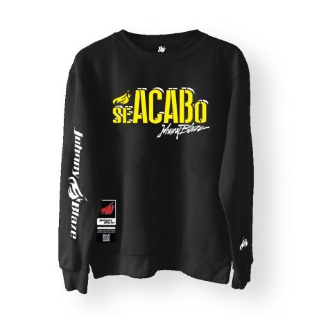 Johnny Blaze PREMIUM Sweatshirt  - SeACABo   [ Yellow White / Glow in the Dark ]  Edition 4