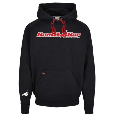 Johnny Blaze Hoodie   | Streetwear OG Version | -  Boom Bap Edition !  [ Black Red / Glow in the Dark ]  Edition 4
