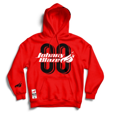 Hanorac Johnny Blaze - Agent Zero Zero JB [ Red Black ] Editia 3