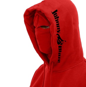 Johnny Blaze Hoodie - Agent Zero Zero JB    [ Red Black ]  Edition 3