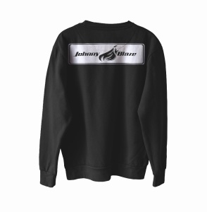 Johnny Blaze Premium Sweatshirt  - Urban JB Resurrected in 2020 [ Black White ] - Img 2