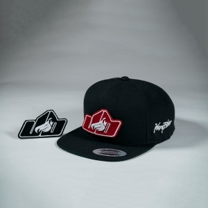 Johnny Blaze  Cap Hat Sapca Streetwear Rap  Urban Street glow night dark removable red  and black patch