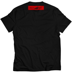 Tricou Johnny Blaze - For the Glory of Old School Sound - JB Flame Skull Black Red - back