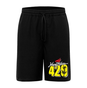 Shorts  Bermuda  Weed Marijuana   420 Time Johnny Blaze summer 2023 model
