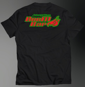 Johnny Blaze T-shirt  BoomBap Edition Black Red  Glow in the Dark]  Edition 4 cheloo street wear music rap hip-hop hot model