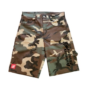 camouflage bermuda pants