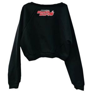 sweatshirt with belly button cutout