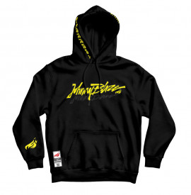 Johnny Blaze Hoodie - JB Old School Signature Logo [ Black