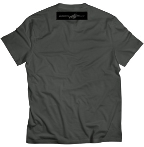 Tricou Johnny Blaze - For the Glory of Old School Sound - JB Flame Skull  Grey Silver - back