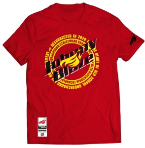 Tricou Johnny Blaze - Urban JB Resurrected in 2020 / Red Black - front