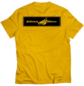 Tricou Johnny Blaze - Urban JB Resurrected in 2020  Yellow Black - back