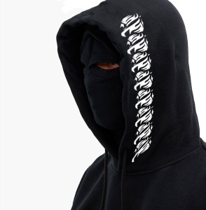 Johnny Blaze Hoodie  - Old School is Back Red Black Glow in the Dark   Edition 2 side