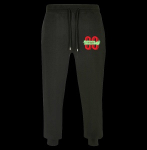 Pantaloni lungi JOHNNY BLAZE - AGENT ZERO ZERO JB [ White Red / Glow in the Dark ] Editia 3 - Img 2