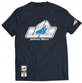 Johnny Blaze T-shirt - JB Old School Signature Logo [ Black