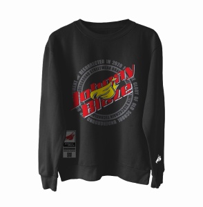 Bluza PREMIUM Johnny Blaze - Urban JB Resurrected in 2020 [ Black Red ] front