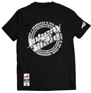 Tricou Johnny Blaze - Urban JB Resurrected in 2020 / Black White - front