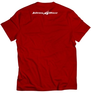 Johnny Blaze T-shirt - Agent Zero Zero JB [ Red Black ] Edition 3 back