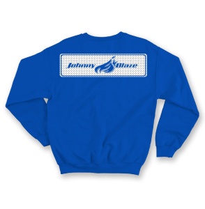 Johnny Blaze Heavy Sweatshirt - Urban JB Resurrected in 2020 [ Navy Blue White ] - Img 2