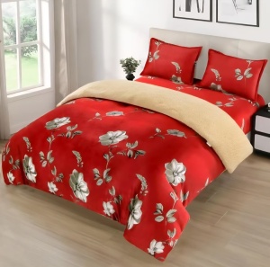 Lenjerie cocolino cu blanită ecologica alba, cu elastic , 4 piese, PBD15
