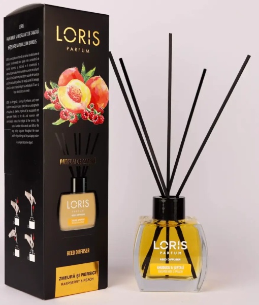 Room Air Freshener - Loris Raspberry and Peach - 120ml