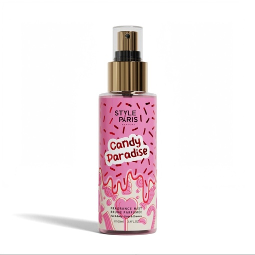 Spray de corp Candy Paradise - Style Paris, 100 ml