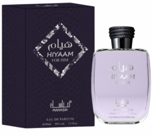Apa de parfum, Hiyaam, barbati, 100 ml