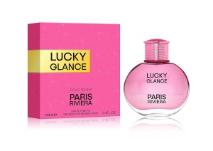 Apa de toaleta, Lucky Glance, Paris Riviera, 100 ml, dama - Img 2