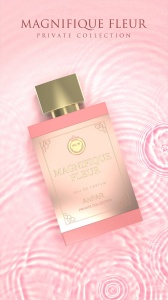 MAGNIFIQUE FLEUR by ANFAR, extract de parfum, femei, 50ML - Img 6