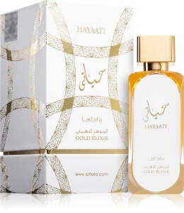 Parfum arabesc Lattafa Hayaati Gold Elixir, apa de parfum 100ml, femei - Img 2