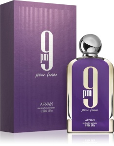 Afnan 9 PM Pour Femme 100ml EDP - Img 2