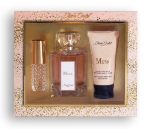 Set cadou 3 produse So Musk, apă de parfum + gel de dus + mini parfum