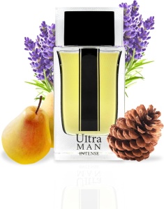 Apă de parfum Asten, Ultra Man Intense, barbati, 100 ml - Img 3