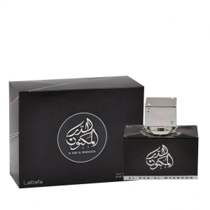 Eau de parfum, AL DUR AL MAKNOON SILVER by Lataffa, 100ml, men - Img 2