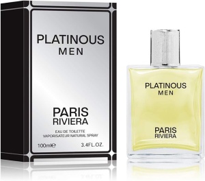 Apa de toaleta, Platinous, Paris Riviera, 100 ml, barbati