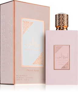 Apa de Parfum Ameerat Al Arab Prive Rose, Asdaaf, Femei - 100ml - Img 2