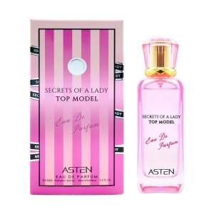 Eau de parfum Asten, Secrets of a lady top model, women, 100ml