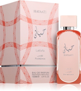 Parfum arabesc Lattafa Hayaati Florence, apa de parfum 100ml, femei - Img 2