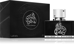 Eau de parfum, AL DUR AL MAKNOON SILVER by Lataffa, 100ml, men - Img 2
